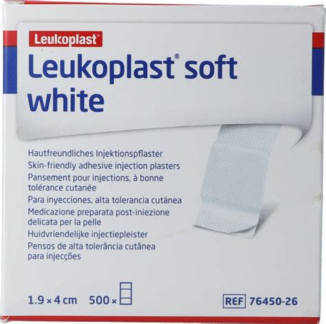 Leukoplast Soft White Injektionspflaster 1 9x4cm 500 Stück in der Adler