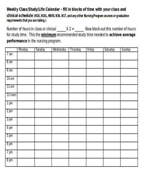 How To Create A Schedule In Word - Printable Online