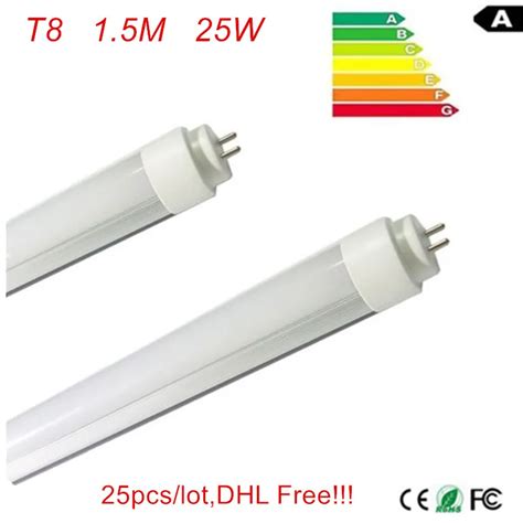 Free Shipping 5ft Led Tube T8 1500mm Ce And Rohs Approved Led Tube 15m In Led Bulbs And Tubes