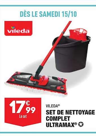 Promo Set De Nettoyage Complet Ultramax Vileda Chez Aldi Icatalogue Fr