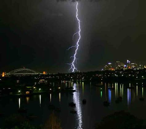 Electrical Storm Over Sydney Electrical Storm Gods Creation Storm