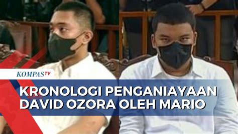 Inilah Kronologi Lengkap Kasus Penganiayaan David Ozora Oleh Mario