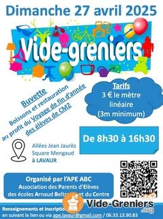 Vide Grenier de lAPE ABC à Lavaur Midi Pyrénées Tarn