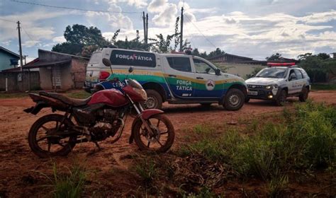 Moto Roubada De Vigilante Em Rolim De Moura Recuperada Pela Pol Cia