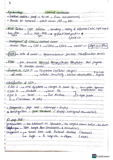 Solution Cervical Cancer Studypool