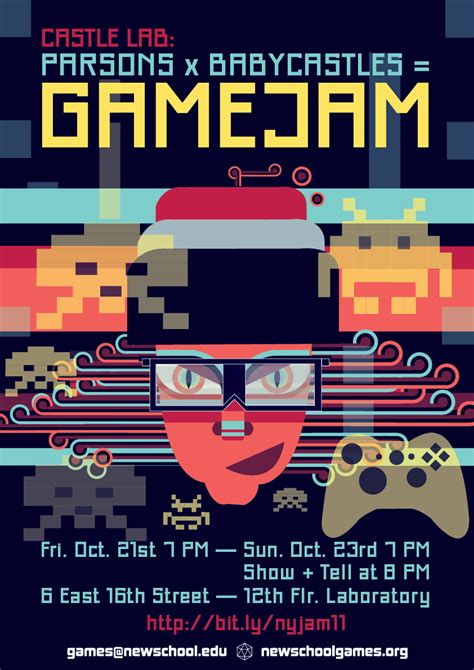 Game Jam Poster Nyu Game Center