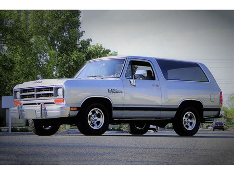 1990 Dodge Ramcharger For Sale ClassicCars CC 1138939