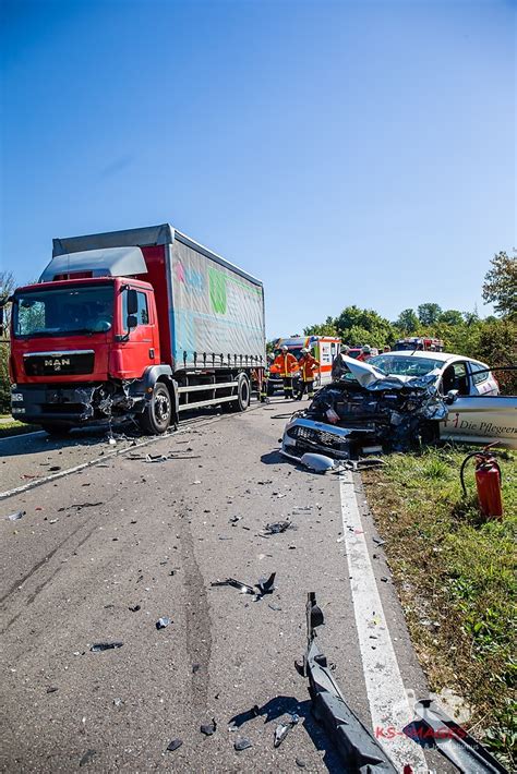 Steinheim An Der Murr Unfall Im Begegnungsverkehr