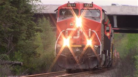 Short And Fast CN 100 Gevo Leads Stack Train CN 120 Near Enfield NS