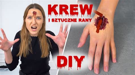 Jak Zrobi Krew I Sztuczne Rany Diy Youtube