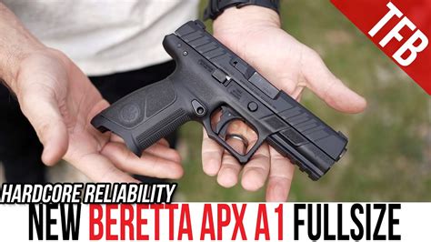 New Beretta Pistol The Apx A Full Size Youtube