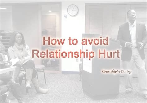 How To Avoid Relationship Hurt Courtship Vs Dating With Rickey E