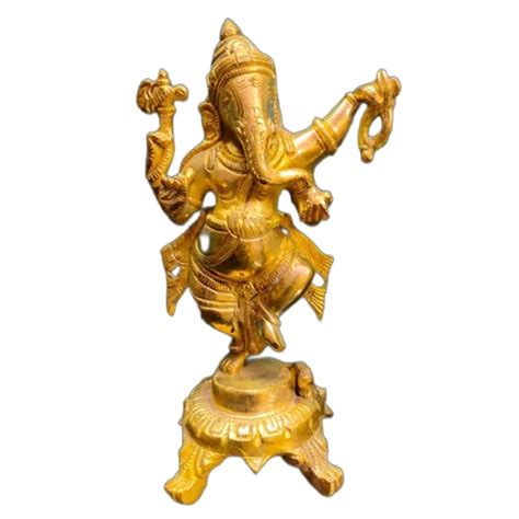 Brass Lord Ganesh Statue At Inr In Aligarh Prashant Art Industries