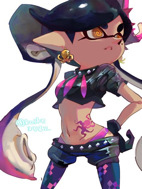 Splatoon Squid Nintendo Splatoon Splatoon 2 Art Splat Tim Callie