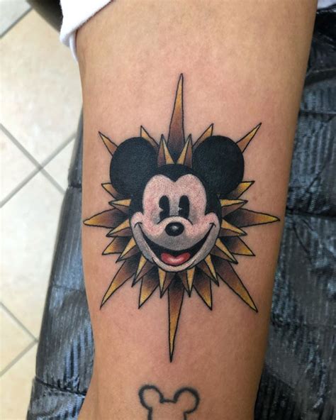 UPDATED: 40 Iconic Mickey Mouse Tattoos (November 2020)