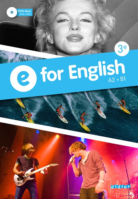 E for English 3e Anglais Ed 2014 Manuel numérique élève Editions