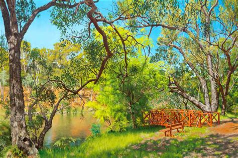 Recent Australian Landscape Oil Paintings – Michael Hodgkins