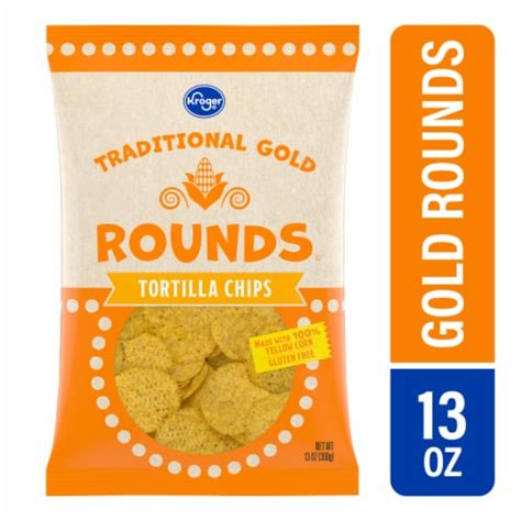 Kroger Traditional Yellow Round Tortilla Chips 13 Oz Pick N Save