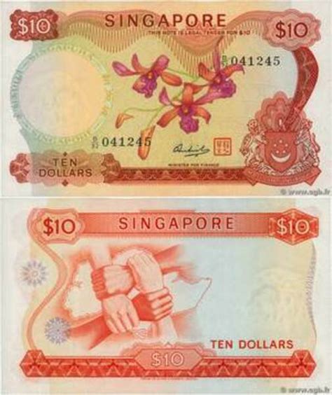 10 Dollars Singapore Numista