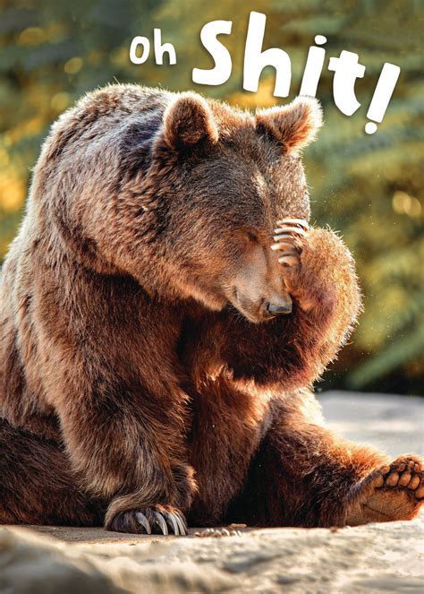 Oh Shit! Greeting Card – Urban Nature Store