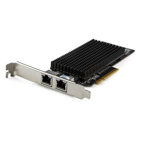 Dual Port 10G PCIe Network Adapter Card - Tehuti TN4010 10GBASE-T ...