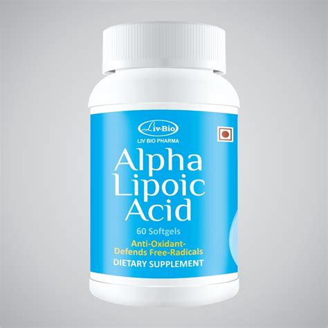 Alpha Lipoic Acid Capsule At Pack Alpha Lipoic Acid Tablet In