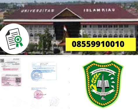 Jasa Legalisir Ijazah Universitas Islam Riau Di Kemenristek Dikti ...