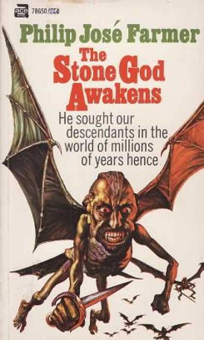 Philip Jose Farmer Book Covers Ace Books The Stone God Awakens