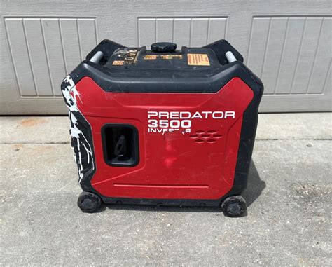 PREDATOR 3500 WATT INVERTER GENERATOR - SOLD “AS IS” | EstateSales.org