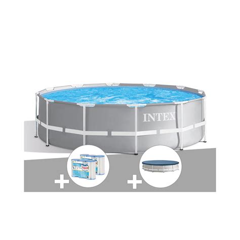 Kit Piscine Tubulaire Intex Prism Frame Ronde 3 66 X 0 99 M à Prix