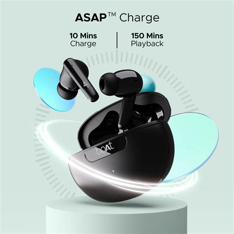 Boat Airdopes 161 Anc Premium Wireless Earbuds With Active Noise Cancellation