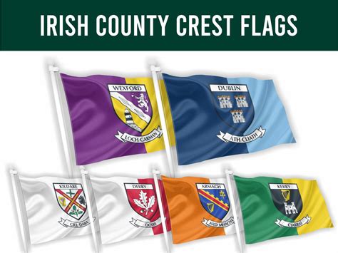 Irish County Crest Flags – Tagged "Irish County Crest Flag"– Flags ...