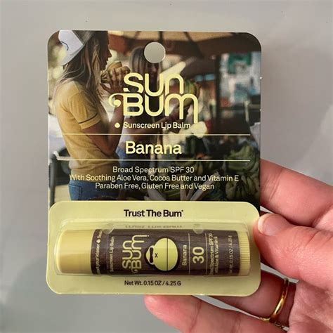 Sun Bum Sunscreen Lip Balm Banana Spf 30 Review Abillion