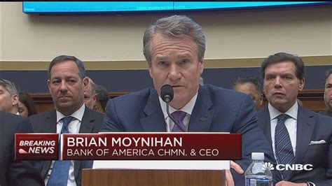 Bank Of America Ceo Brian Moynihan Delivers Opening Statement During