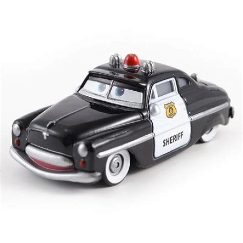 Cars 3 Disney Pixar Cars Sheriff Metal Diecast Toy Car 1:55 Birthday ...