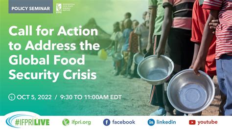 Policy Seminar Call For Action To Address The Global Food Security