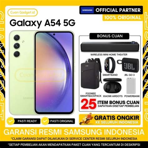 Promo Samsung Galaxy A54 5g 8256 A 54 5g 8128 Garansi Resmi Indonesia