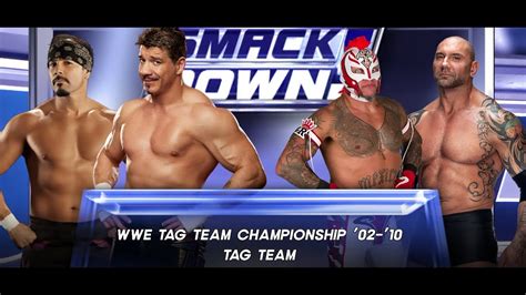 Wwe K Los Guerreros Vs Rey Mysterio Batista Wwe Tag Team