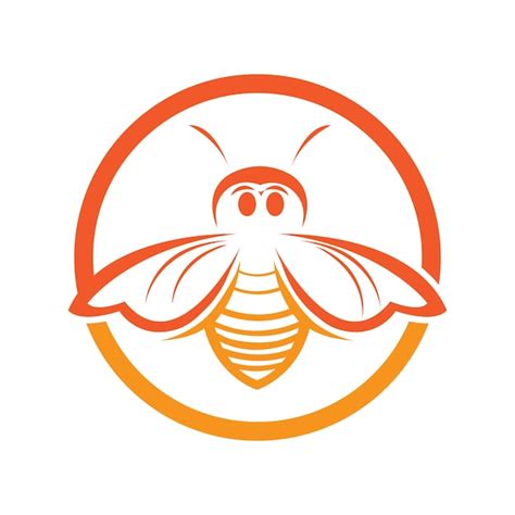 Logotipo Y S Mbolo De La Abeja Mel Fera Dise O De Icono Ilustraci N