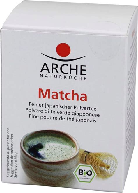 Arche Naturk Che Biologische Matcha Fijne Poederthee G