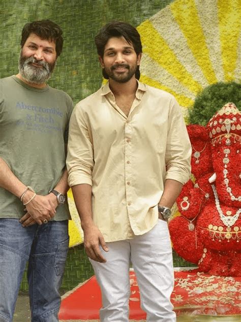 Aa22 Allu Arjun Trivikram Reunite For A ‘visual Spectacle Based On