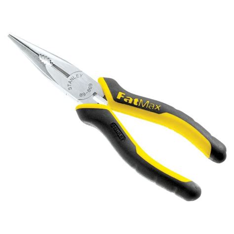 Stanley 89 872 Bent Long Nose Pliers 200mm Fatmax