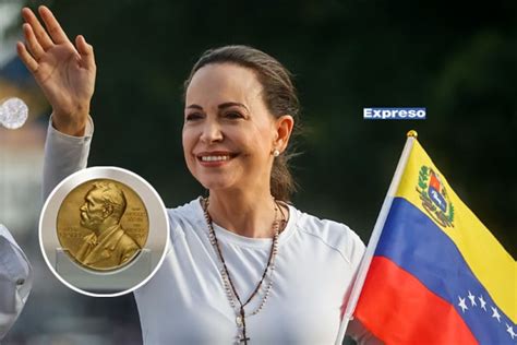 María Corina Machado camino a ser nominada al Nobel de la Paz por su