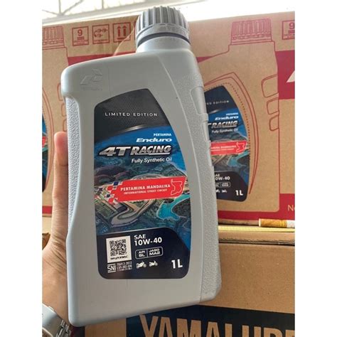 Jual Oli Enduro 4T Racing 1L Pertamina Mandalika LIMITED EDITION