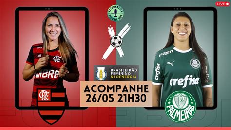 FLAMENGO x PALMEIRAS Brasileiro Feminino A1 13ª Rodada AO VIVO