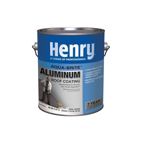 Henry Aqua Brite Aluminum Reflective Roof Coating Gal