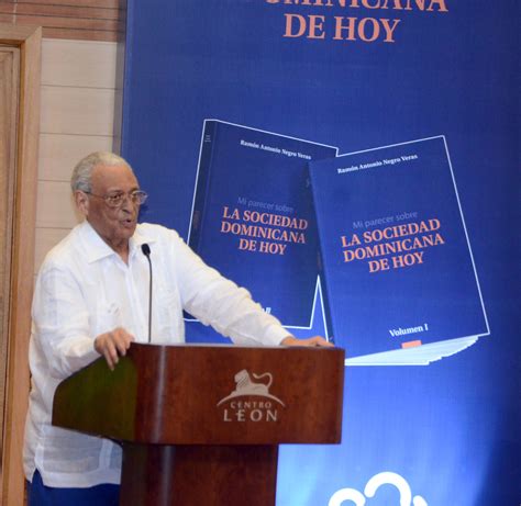 Libro de Negro Veras advierte sobre modelo económico dominicano Cibao