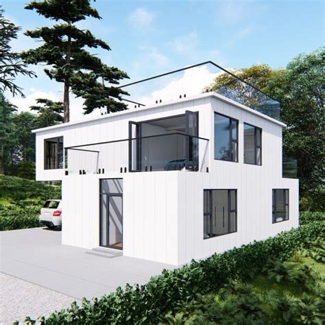 Luxury Modular Prefab Good Qualiry Prefabricated Two Story Modern