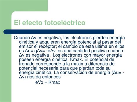 Ppt Efecto Fotoel Ctrico Y El Foton Powerpoint Presentation Free