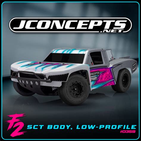 New Product Release JConcepts F2 SCT Low Profile Body Shell